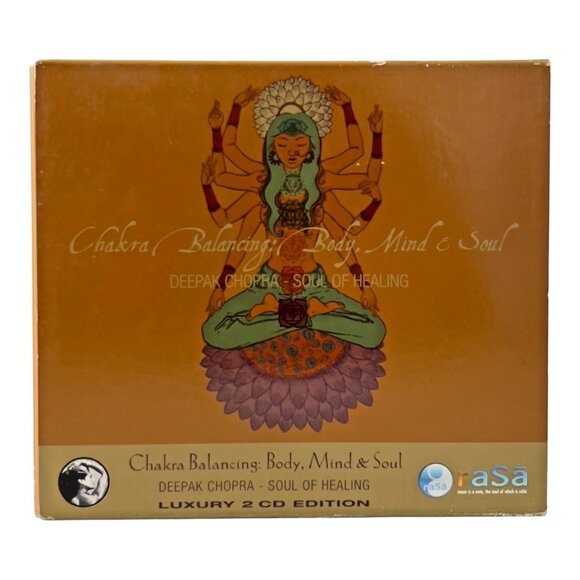 Deepak Chopra 2CD Set Chakra Balancing: Body, Mind & Soul - Soul of Healing - Picture 1 of 10